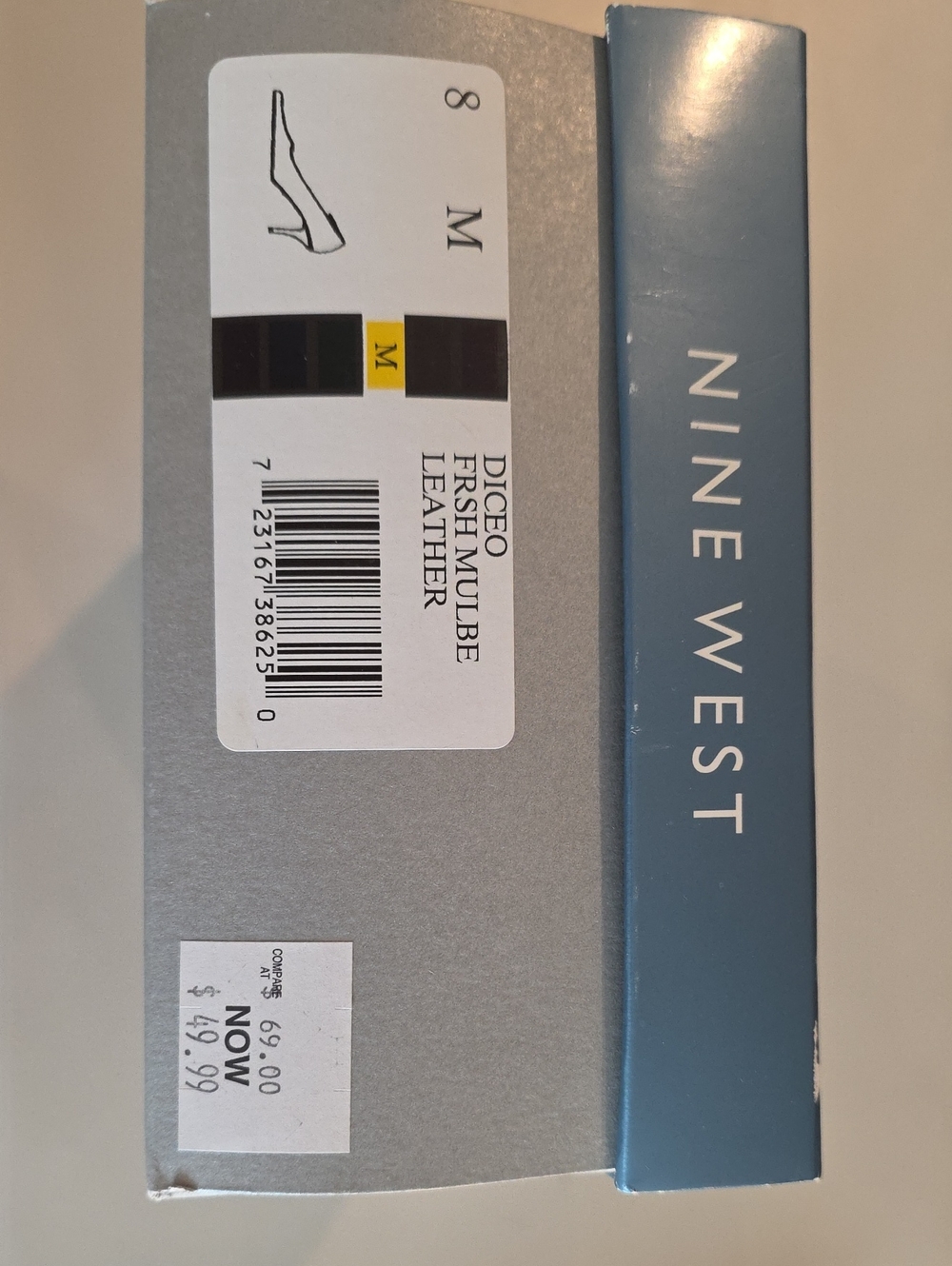 Nine West Blush Pink Pointed-Toe Pumps, Size 8. - Picture 5 of 5